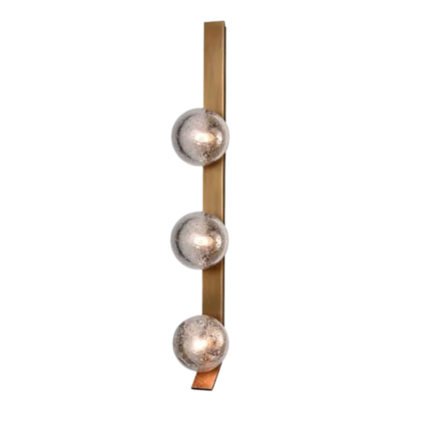 Bolla Bubble Glass Wall Sconce