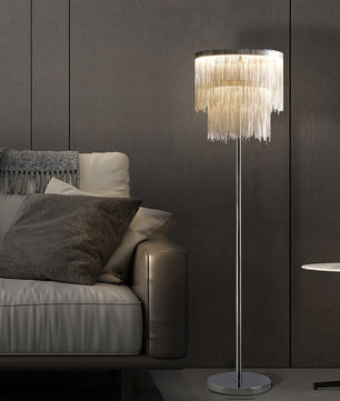 Cadena Tassel Floor Lamp