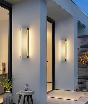 Rectangular Outdoor Wall Light