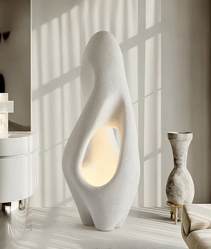 Japan Style White Floor Lamp