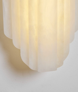Contemporary Alabaster Wall Sconce