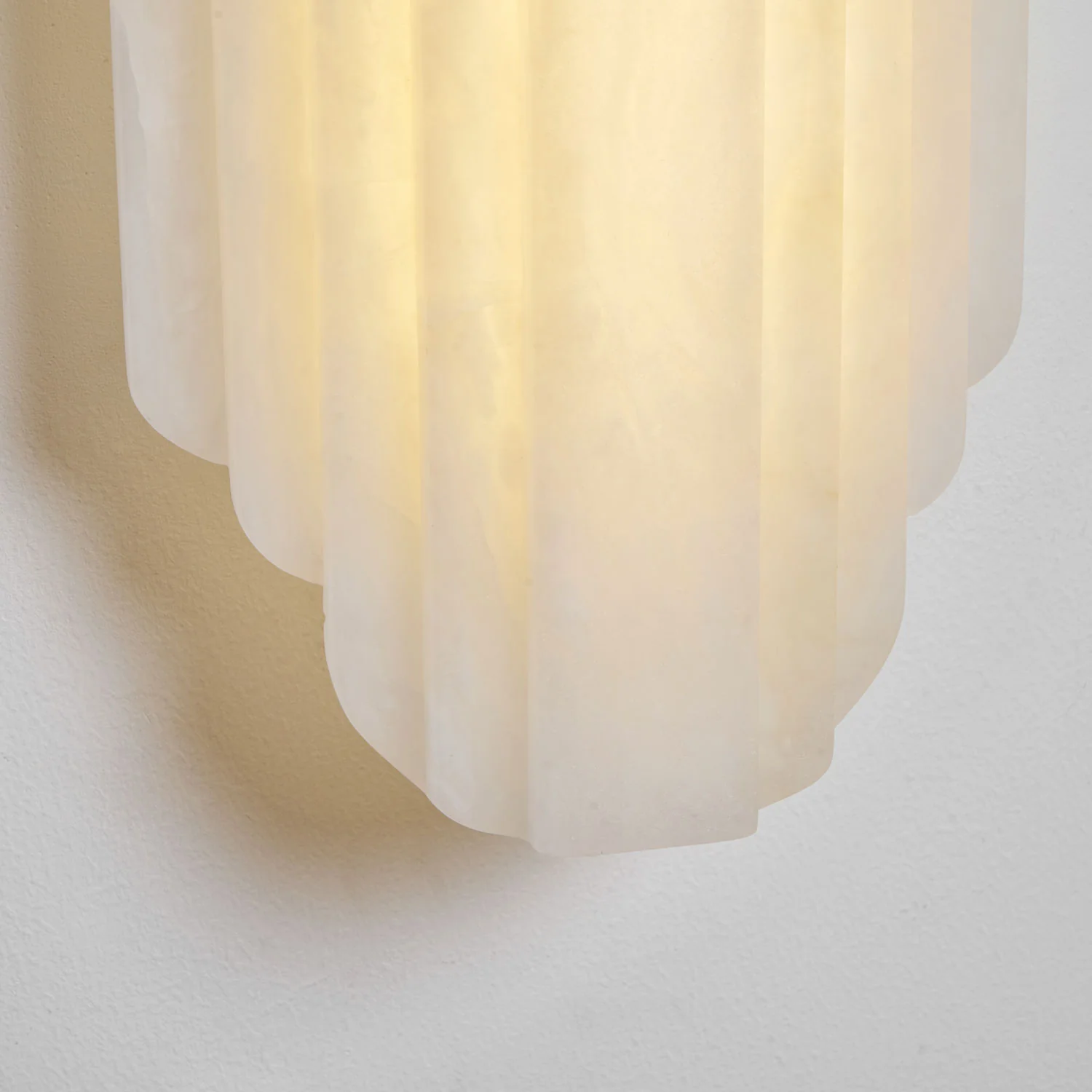 Contemporary Alabaster Wall Sconce