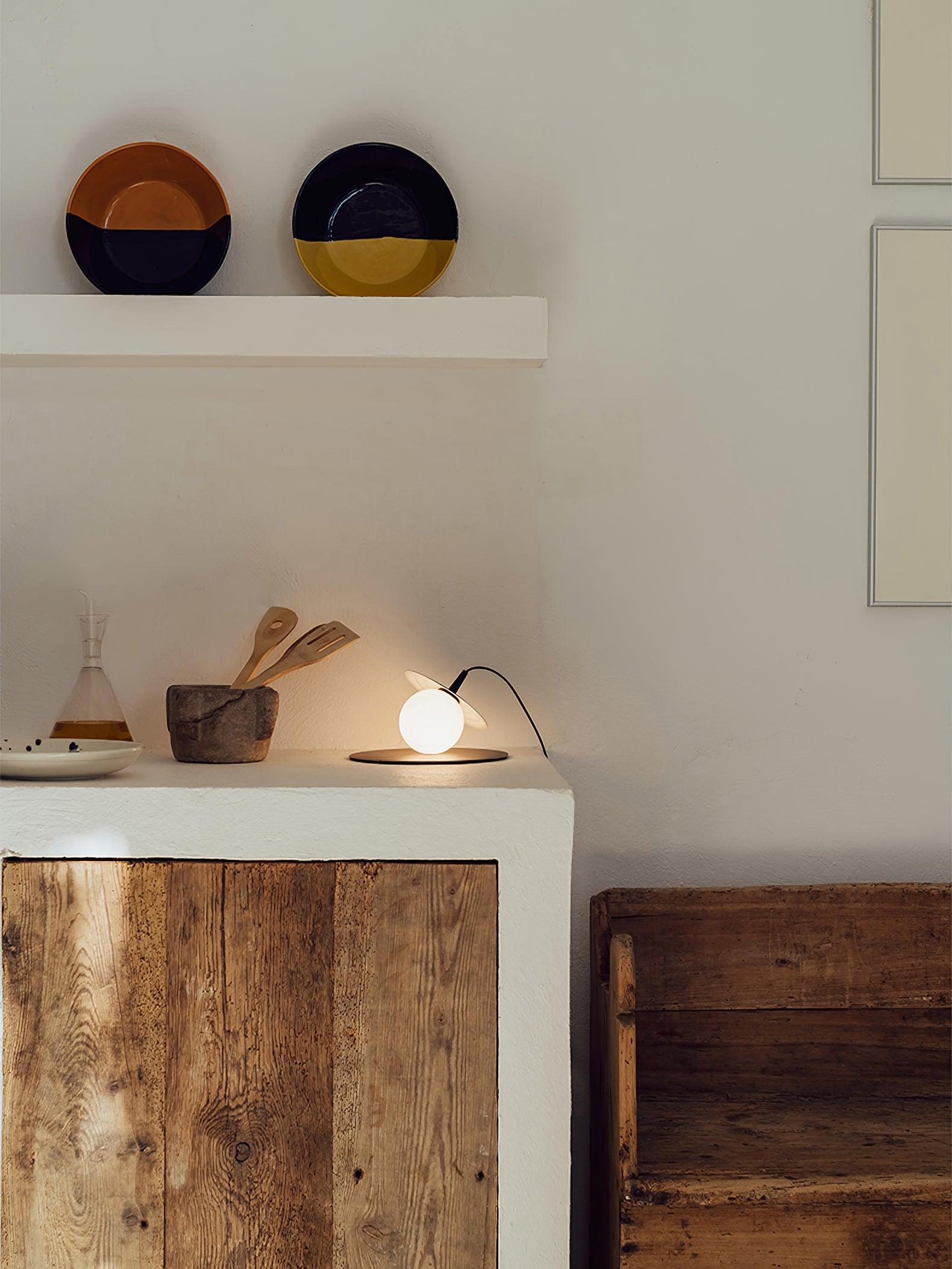 Record Table Lamp