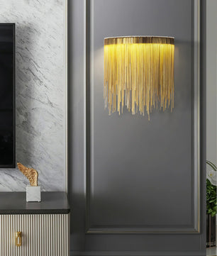 Cadena Tassel Wall Lamp