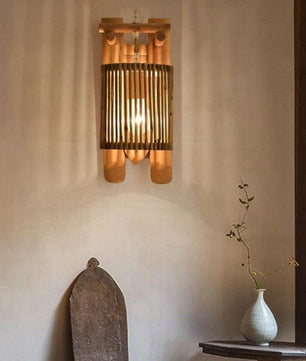Art Bamboo Wall Lamp