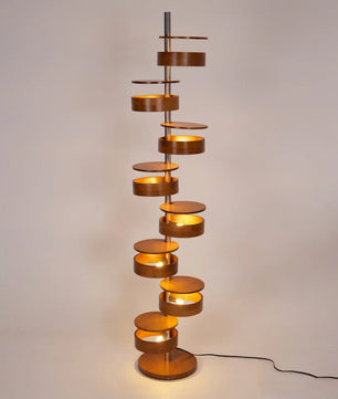 Cylindrical Flow Floor Lamp