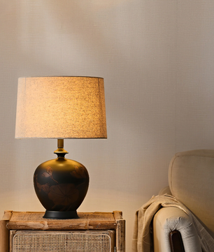 Zen-Style Ceramic Lamp
