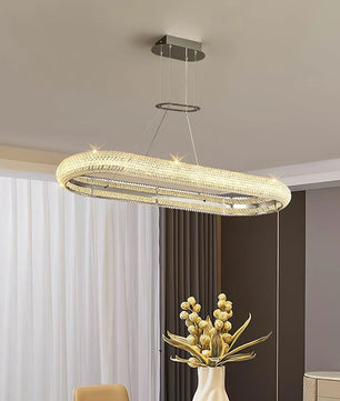 Asscher Ring Chandelier