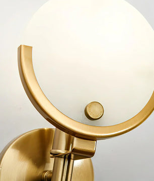 Ava Brass Wall Lamp
