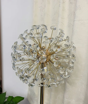 Crystal Dandelion Floor Lamp