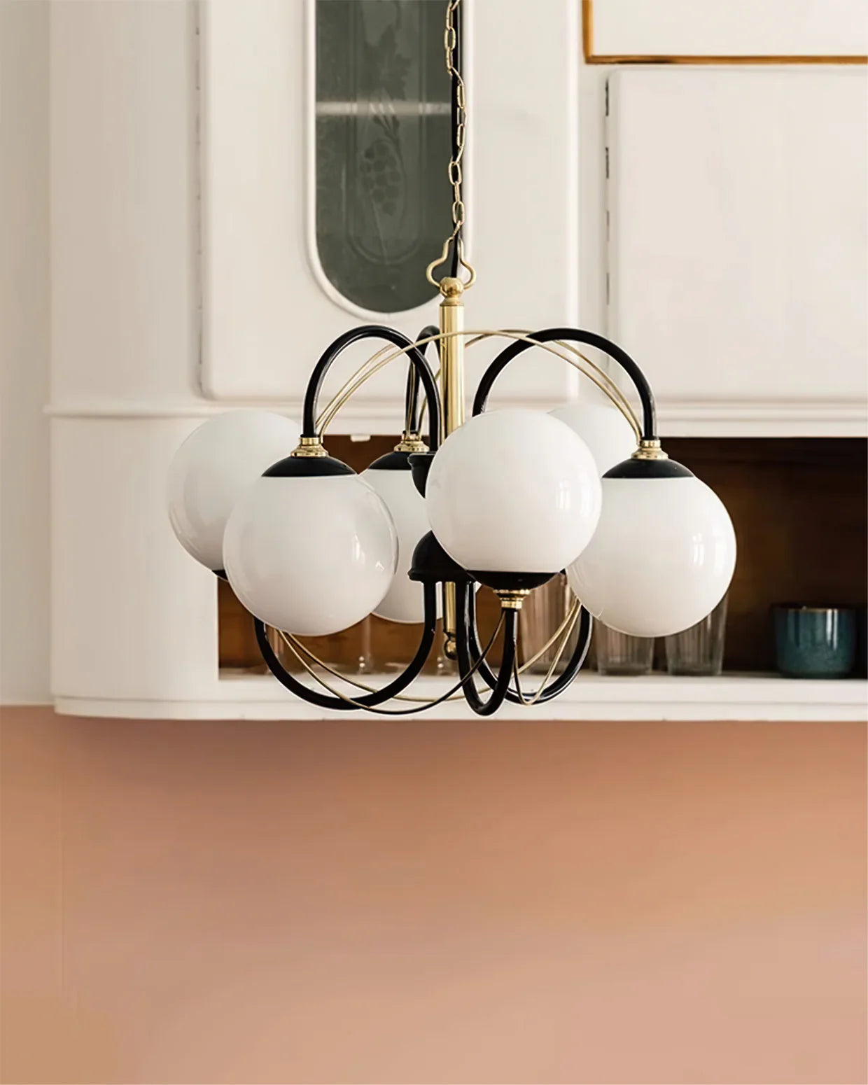 Atomic Orbit Chandelier