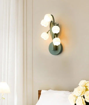 Bell Orchid Wall Lamp