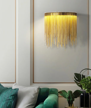 Cadena Tassel Wall Lamp