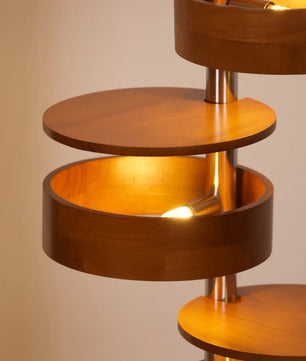 Cylindrical Flow Floor Lamp