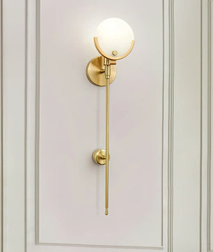 Ava Brass Wall Lamp