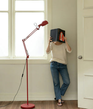 Kaiser Red Floor Lamp