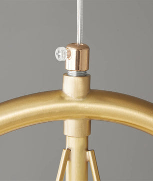 Allanie Gingko Long Chandelier
