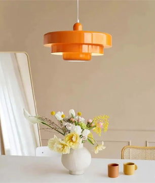 Triple Layer Disc Macaron Cake Pendant Lamp S103
