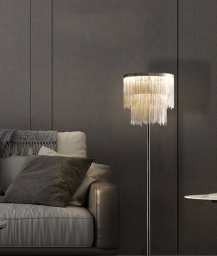 Cadena Tassel Floor Lamp