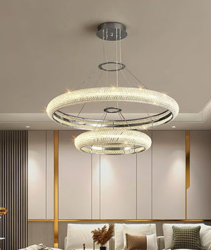 Asscher Ring Chandelier