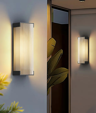 Rectangular Outdoor Wall Light