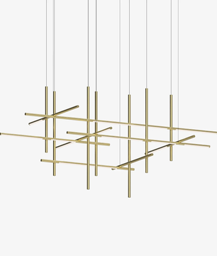 Geometric Linear Pendant Lights