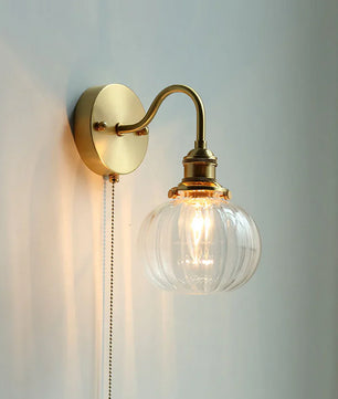 Wingbo Glass Wall Lamp
