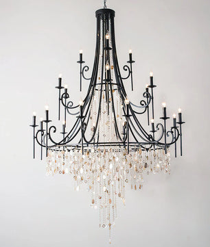 Tatum Lux Shell Chandelier