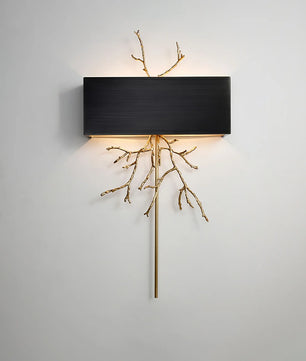 Brass Branch Wall Lamp