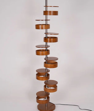 Cylindrical Flow Floor Lamp