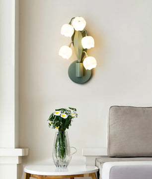 Bell Orchid Wall Lamp