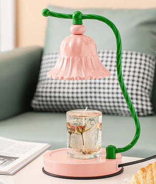 Pink Candle Table Lamp