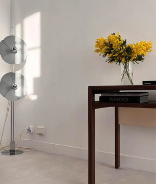 Flower Silver Floor Lamp