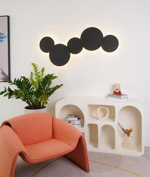 Art Fluorescent Wall Lamp