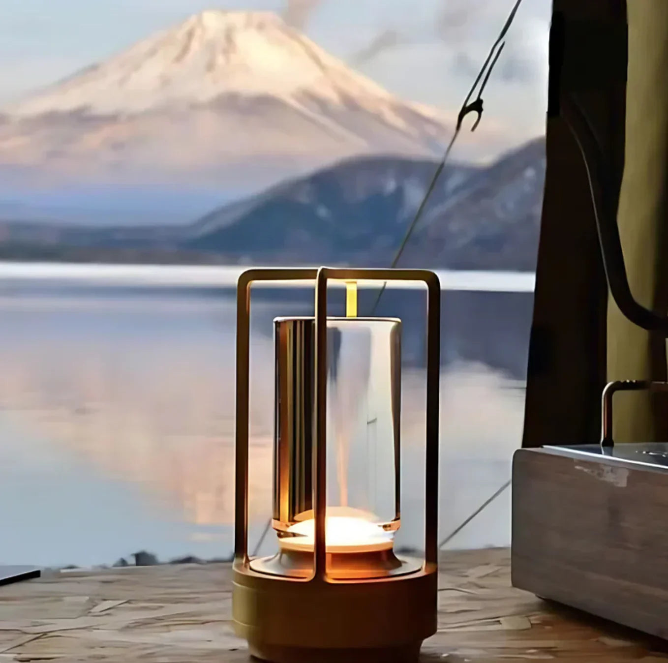Japandi cordless Lamp