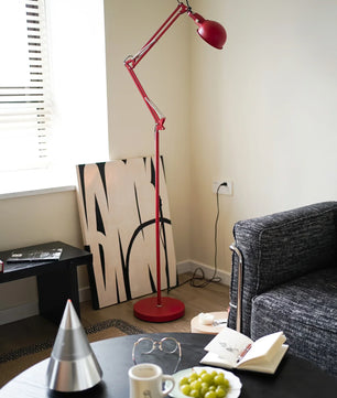 Kaiser Red Floor Lamp