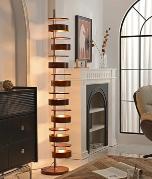 Cylindrical Flow Floor Lamp