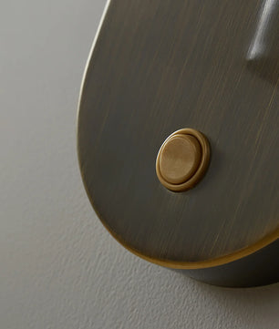 Brass Cylinder Wall Lamp