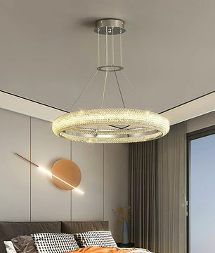 Asscher Ring Chandelier