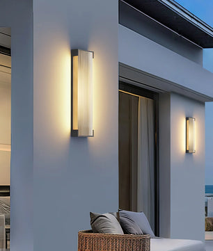 Rectangular Outdoor Wall Light
