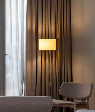 Wood Tmm Floor Lamp