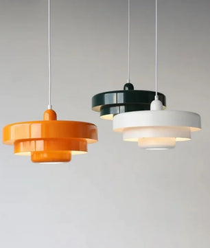 Triple Layer Disc Macaron Cake Pendant Lamp S103