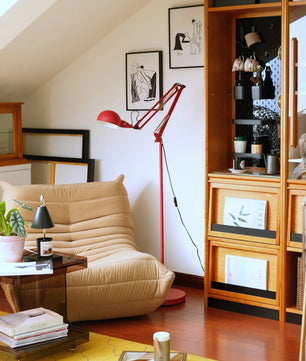 Kaiser Red Floor Lamp