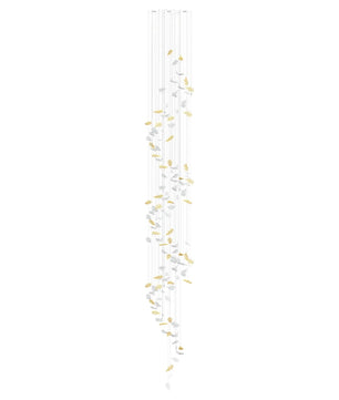 Flying Leaves Chandelier