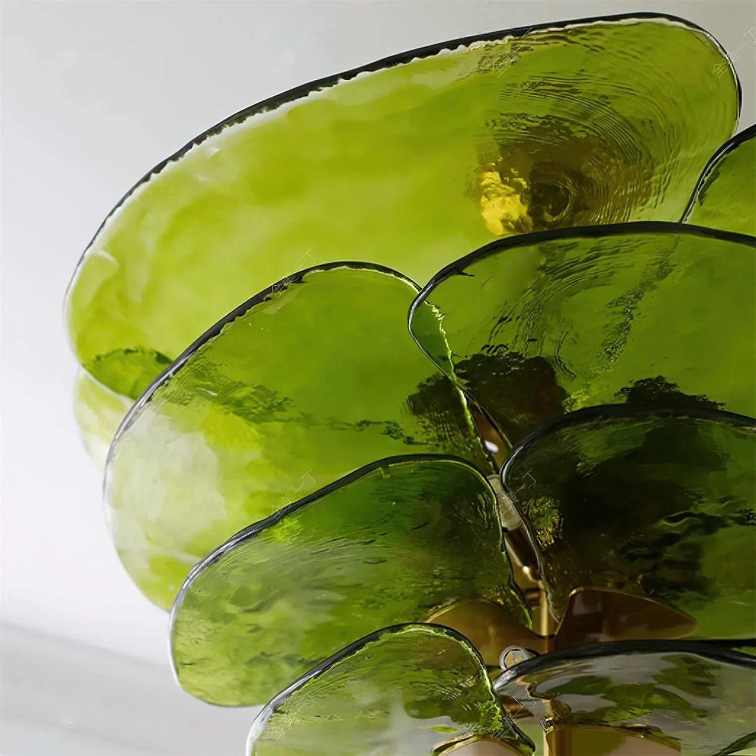 Lotus Leaf Murano Chandelier