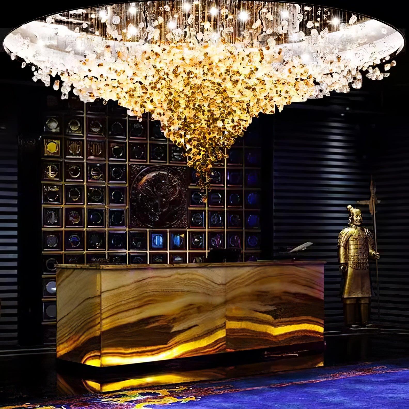 Crystal Stone Chandeliers