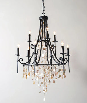 Tatum Lux Shell Chandelier
