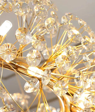 Crystal Dandelion Chandelier