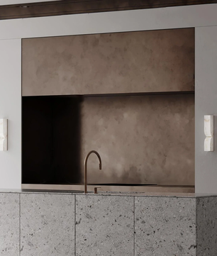 Up Down alabster Wall Sconce