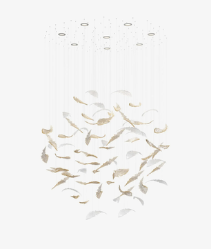 Nectar Leaves Chandelier